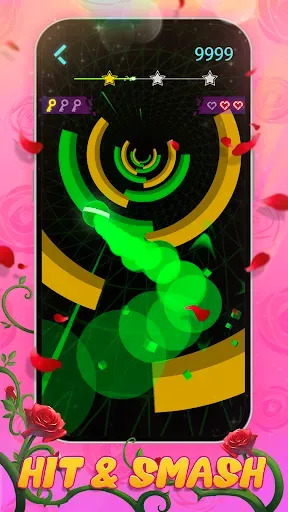 Скриншот 2 — Dream Circles Dash: Ритм Игра