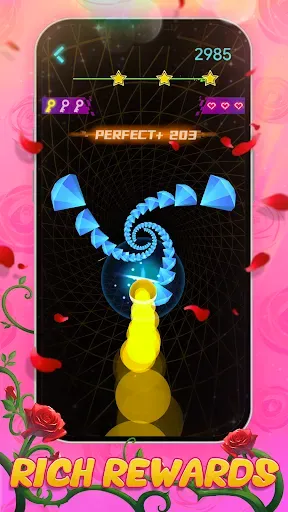 Скриншот 3 — Dream Circles Dash: Ритм Игра