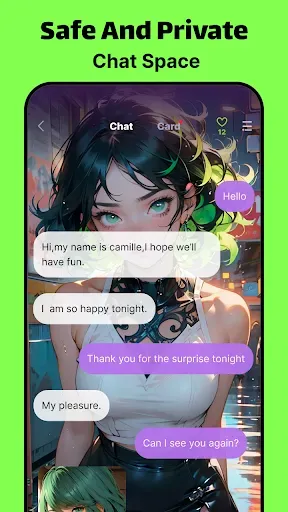 Скриншот 3 — Magic: Fantasy Roleplay Chat