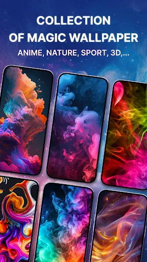 Скриншот 2 — Magic Fluid: Live 4D wallpaper