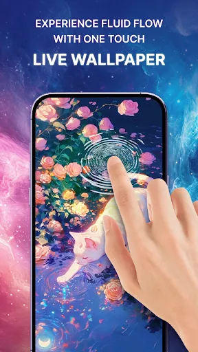 Скриншот 3 — Magic Fluid: Live 4D wallpaper