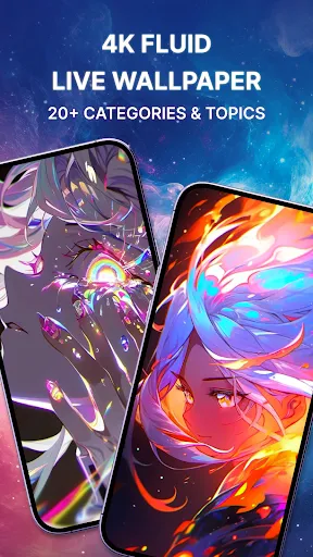 Скриншот 4 — Magic Fluid: Live 4D wallpaper