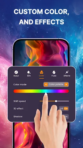 Скриншот 6 — Magic Fluid: Live 4D wallpaper