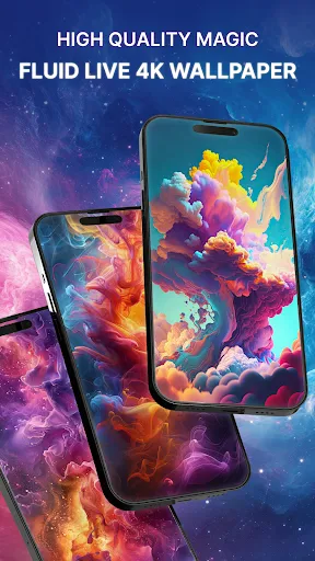 Скриншот 8 — Magic Fluid: Live 4D wallpaper