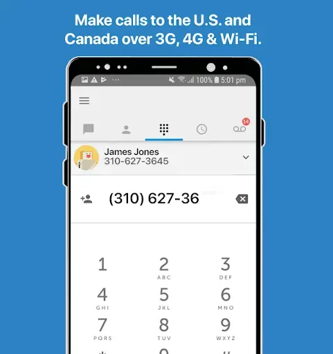 Скриншот 2 — magicApp Calling & Messaging