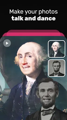 Скриншот 2 — Mimic - AI Photo Face Animator