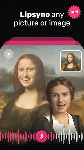 Скриншот 3 — Mimic - AI Photo Face Animator