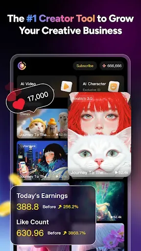 Скриншот 1 — MagicLight:AI Long Video Maker