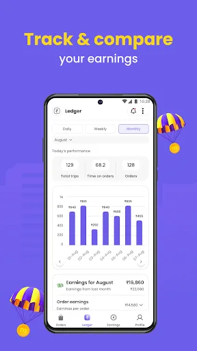 Скриншот 5 — magicFleet Rider App