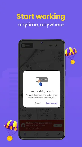 Скриншот 7 — magicFleet Rider App