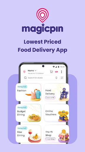 Скриншот 1 — magicpin:Food Delivery, Dining
