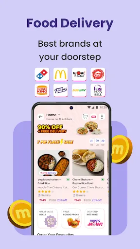 Скриншот 2 — magicpin:Food Delivery, Dining