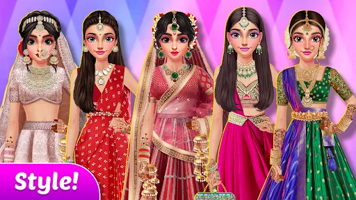 Скриншот 1 — Indian Fashion: Cook & Style