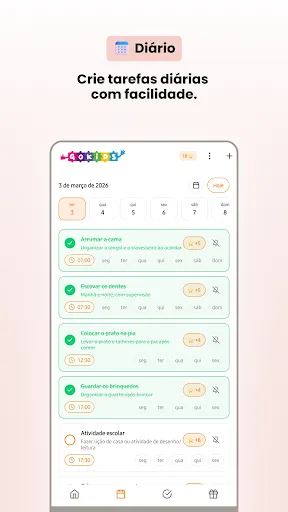 Скриншот 2 — GoKids: Tarefas e Recompensas