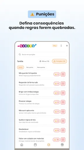 Скриншот 4 — GoKids: Tarefas e Recompensas