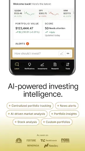 Скриншот 1 — Magnifi: Invest with AI