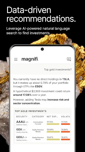 Скриншот 5 — Magnifi: Invest with AI