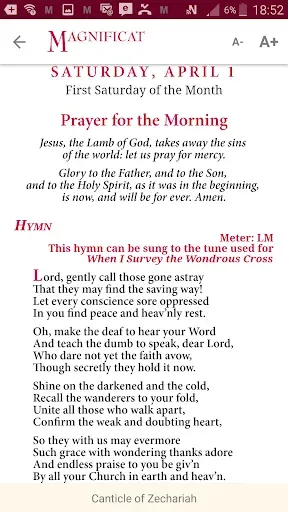 Скриншот 5 — Magnificat (US edition)