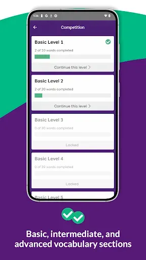 Скриншот 4 — Vocabulary Builder - Test Prep