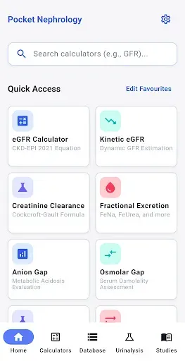 Скриншот 1 — Pocket Nephrology