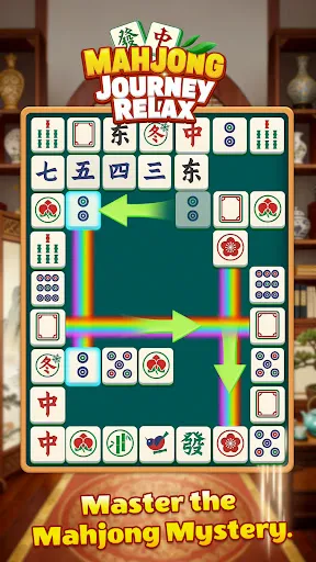 Скриншот 1 — Mahjong Journey Relax