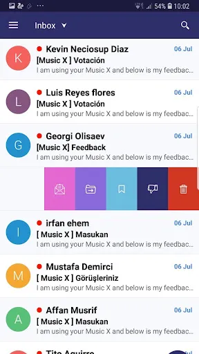 Скриншот 1 — Email for Hotmail, Outlook Mai