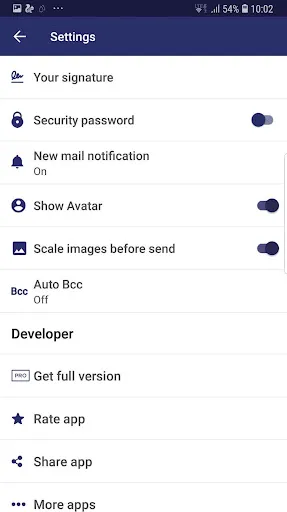 Скриншот 3 — Email for Hotmail, Outlook Mai