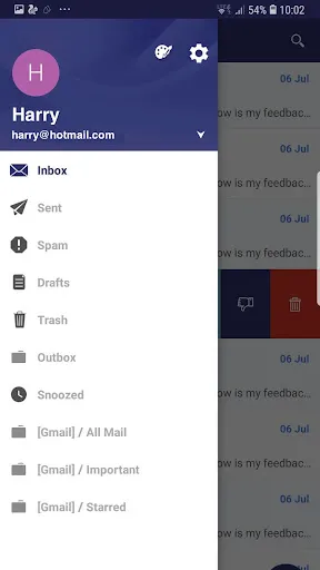 Скриншот 6 — Email for Hotmail, Outlook Mai
