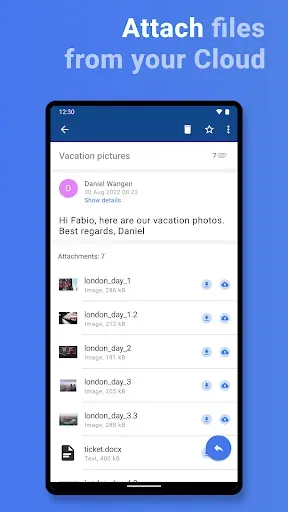 Скриншот 5 — mail.com: Email app & Cloud