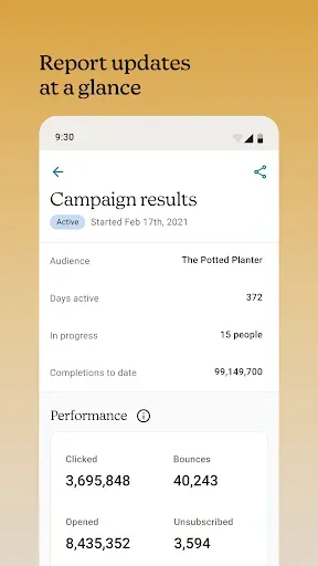 Скриншот 2 — Mailchimp Email Marketing