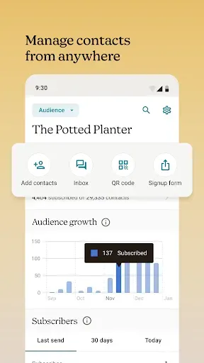 Скриншот 3 — Mailchimp Email Marketing