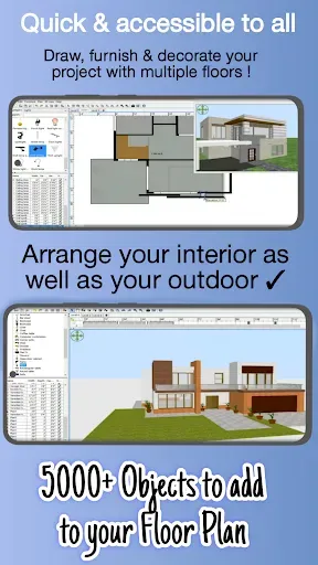 Скриншот 4 — Home Plan Creator Floorplan 3D