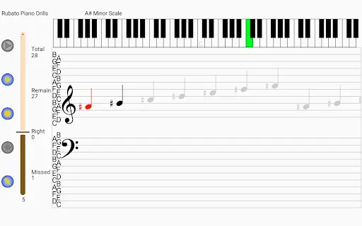 Скриншот 2 — Rubato Piano Drills