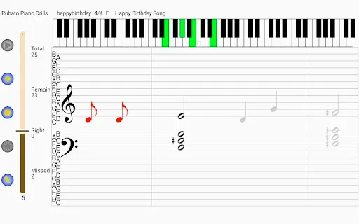 Скриншот 4 — Rubato Piano Drills