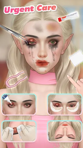 Скриншот 1 — Makeup ASMR: Makeover Story