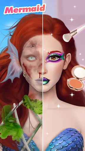Скриншот 8 — Makeup ASMR: Makeover Story