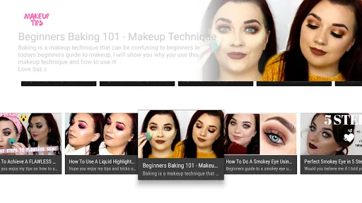 Скриншот 3 — Makeup Tips