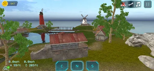 Скриншот 3 — SimuDrone - Drone Simulator