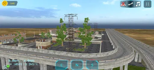 Скриншот 4 — SimuDrone - Drone Simulator