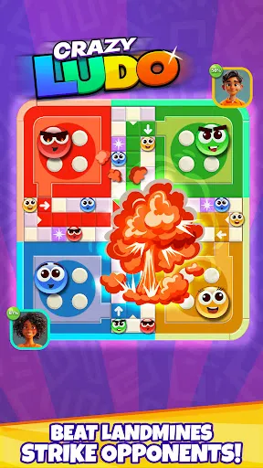 Скриншот 4 — Crazy Ludo: Classic Dice Game!