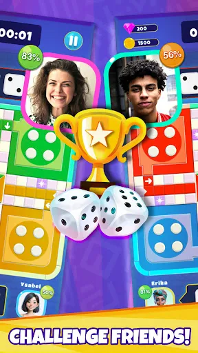 Скриншот 5 — Crazy Ludo: Classic Dice Game!