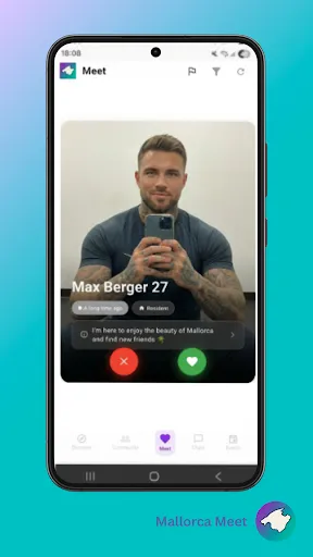 Скриншот 3 — Mallorca Meet App