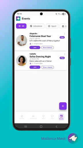 Скриншот 5 — Mallorca Meet App