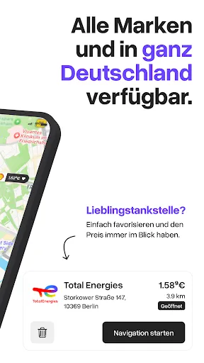Скриншот 6 — BesserTanken: Spritpreise App