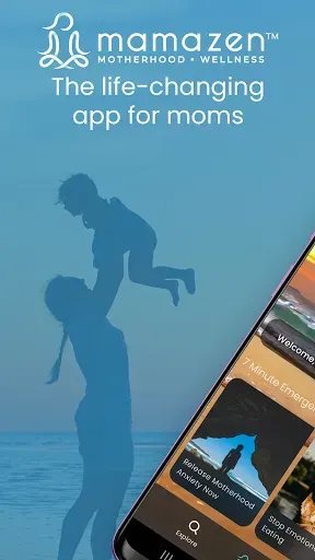 Скриншот 1 — MamaZen: Mindful Parenting App