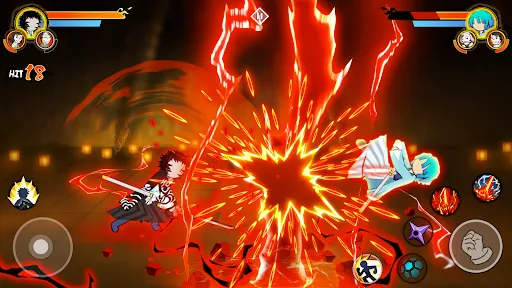 Скриншот 2 — Stickman Demon Fight Warrior