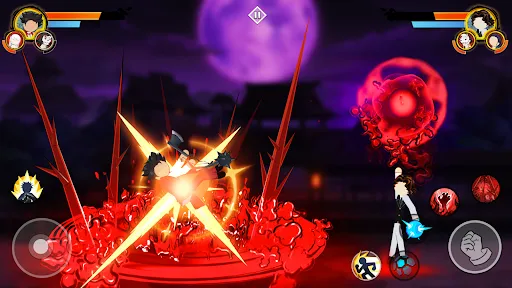 Скриншот 5 — Stickman Demon Fight Warrior