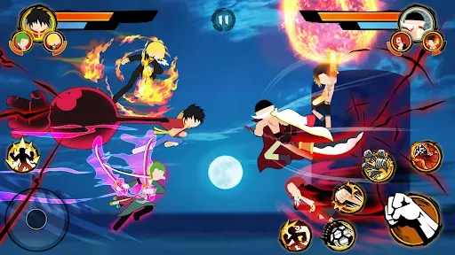 Скриншот 2 — Stickman Pirates Fight