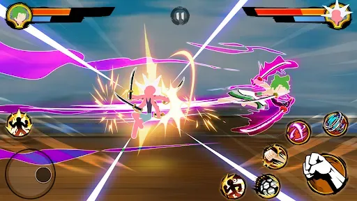 Скриншот 3 — Stickman Pirates Fight