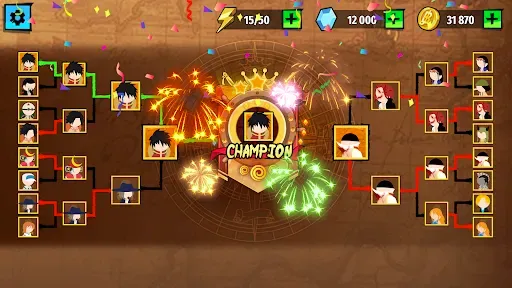 Скриншот 5 — Stickman Pirates Fight